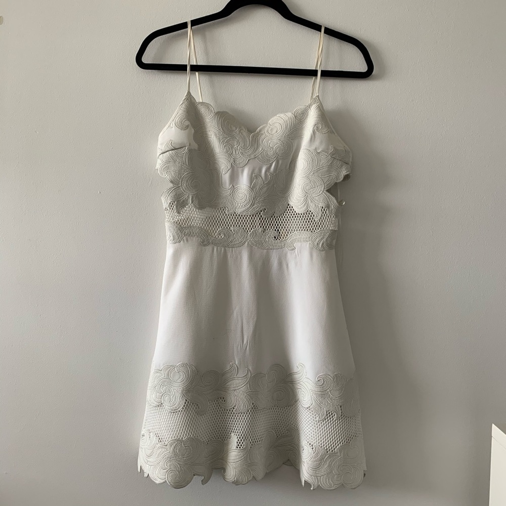 Topshop white dress size US 4